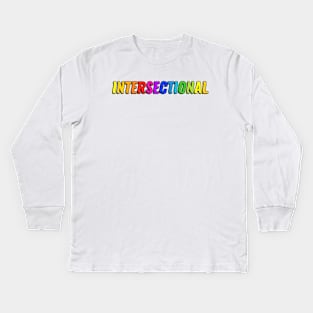 Intersectional - Feminism Kids Long Sleeve T-Shirt